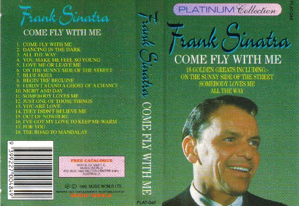 Frank Sinatra : Come Fly With Me (Cass, Comp)