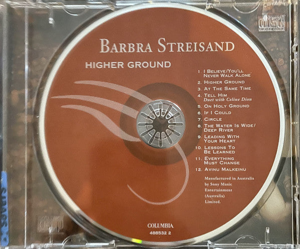 Barbra Streisand : Higher Ground (CD, Album)