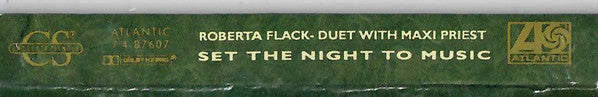 Roberta Flack Duet With Maxi Priest : Set The Night To Music (Cass, Single)