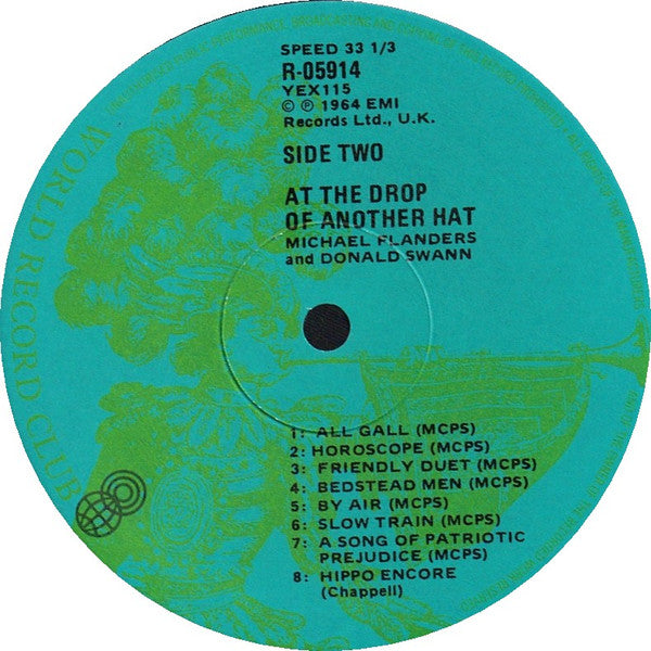 Michael Flanders And Donald Swann* : At The Drop Of Another Hat (LP, Album, Club)