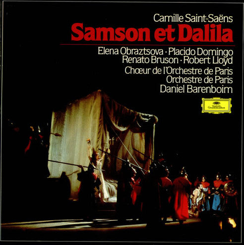 Camille Saint-Saëns, Elena Obraztsova • Placido Domingo, Renato Bruson • Robert Lloyd (4), Chœur De L'Orchestre De Paris, Orchestre De Paris, Daniel Barenboim : Samson Et Dalila (3xLP, Album + Box)