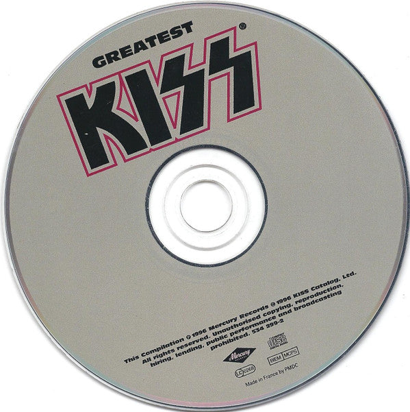 Kiss : Greatest Kiss (CD, Comp)