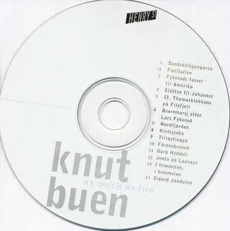 Knut Buen : As Quick As Fire. The Art Of The Norwegian Hardanger Fiddle (CD, Album)