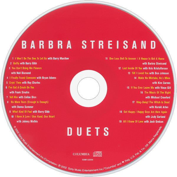 Barbra Streisand : Duets (CD, Comp)