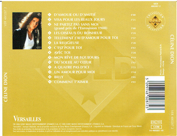 Céline Dion : Gold: Vol.1 (CD, Comp)