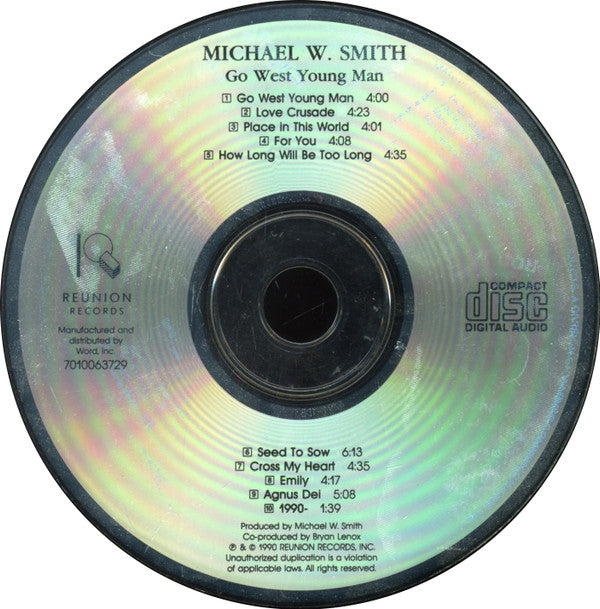Michael W. Smith : Go West Young Man (CD, Album)