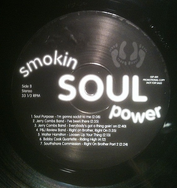 Various : Smokin Soul Power (LP, Comp, Promo)