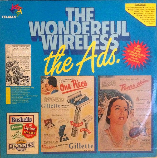 Various : The Wonderful Wireless - The Ads (2xLP, Comp, Gat)