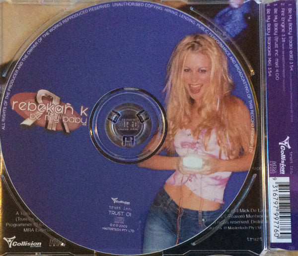 Rebekah K : Be My Baby (CD, Maxi)