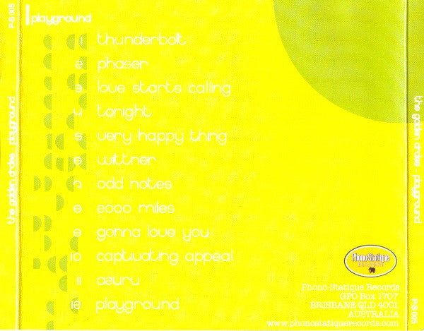 The Golden Circles : Playground (CD, Album)