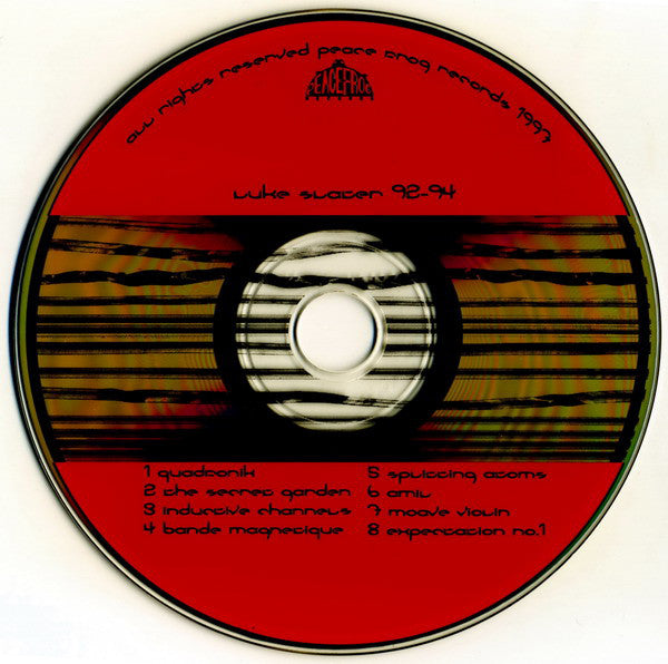 Luke Slater : 92-94 (CD, Comp)