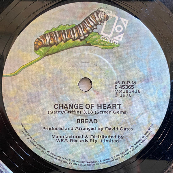 Bread : Lost Without Your Love (7", Single)