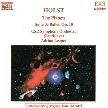 Holst* : The Planets / Suite De Ballet, Op. 10 (CD, Album)