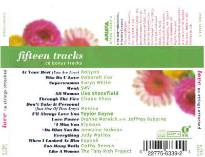 Various : Love: No Strings Attached (CD, Comp)