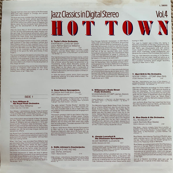 Various : Hot Town (LP, Comp)