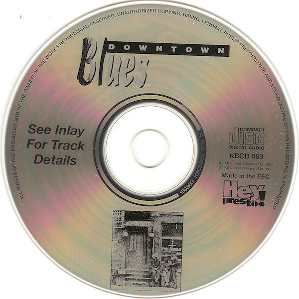 Various : Downtown Blues (CD, Comp)