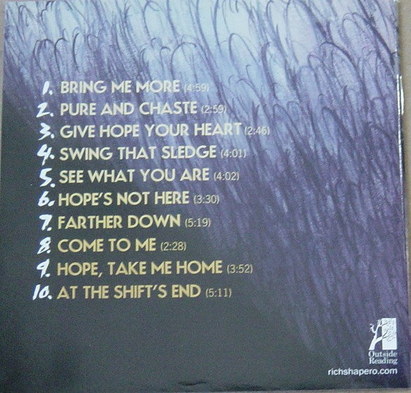 Rich Shapero With Marissa Nadler : Songs From The Big Wheel (CD, Album)