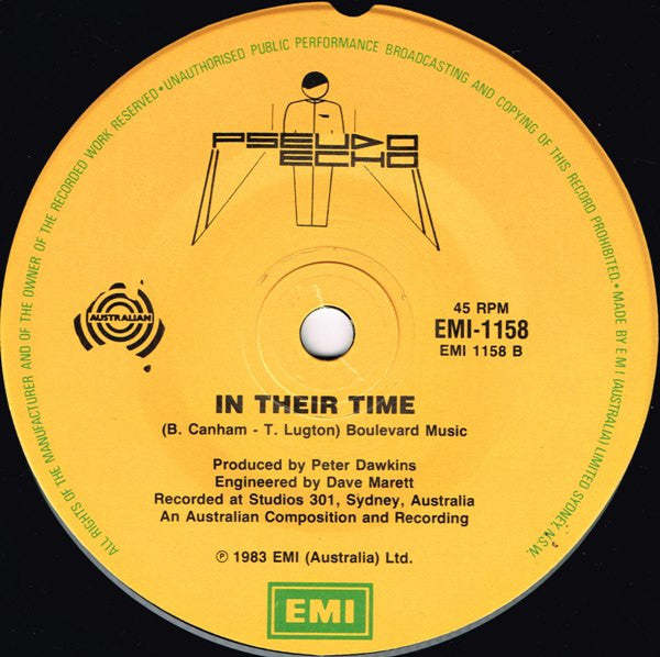 Pseudo Echo : Listening (7", Single)