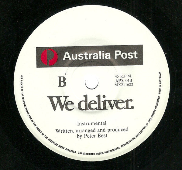 Peter Best : We Deliver (7")