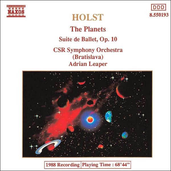 Gustav Holst, Adrian Leaper, Slovak Radio Symphony Orchestra : The Planets / Suite De Ballet, Op. 10 (CD)