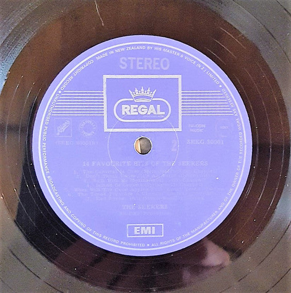 The Seekers : 14 Favourite Hits Of The Seekers (LP, Comp)