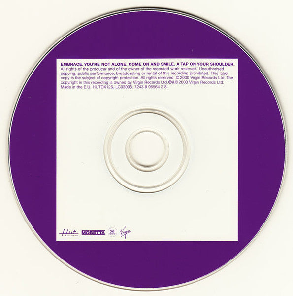 Embrace : You're Not Alone (CD, Single, CD2)