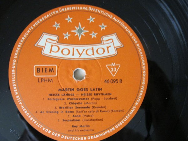 Ray Martin And His Orchestra : Martin Goes Latin (LP, Mono)