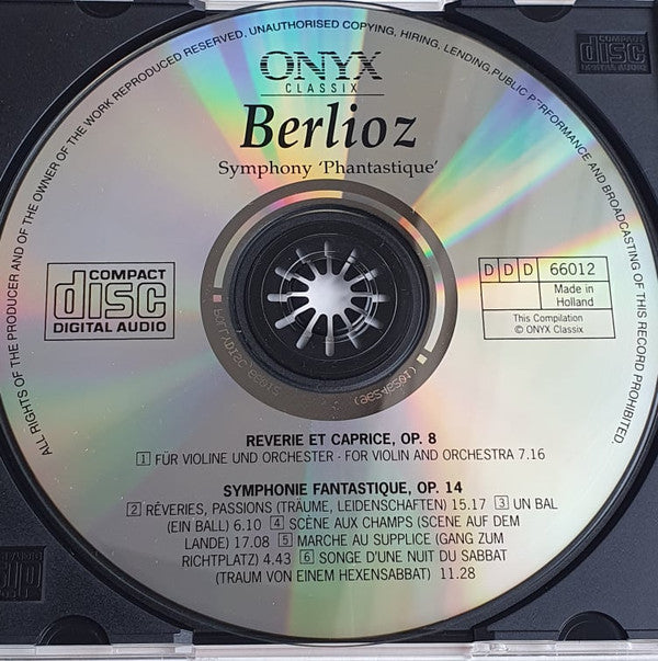 Hector Berlioz - Süddeutsche Philharmonie Ltg./Cond. Alberto Lizzio : Symphony 'Phantastique' (CD)