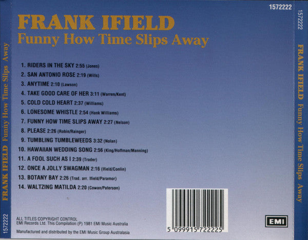 Frank Ifield : Funny How Time Slips Away (CD, Comp)