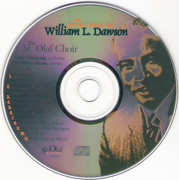 William L. Dawson*, Marvis Martin, The St. Olaf Choir, Anton Armstrong : The Spirituals Of William L. Dawson (CD, Album)