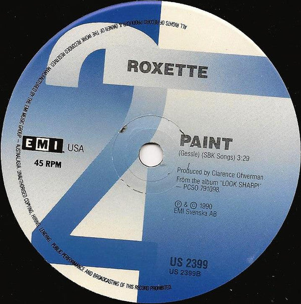Roxette : It Must Have Been Love (7", Single)