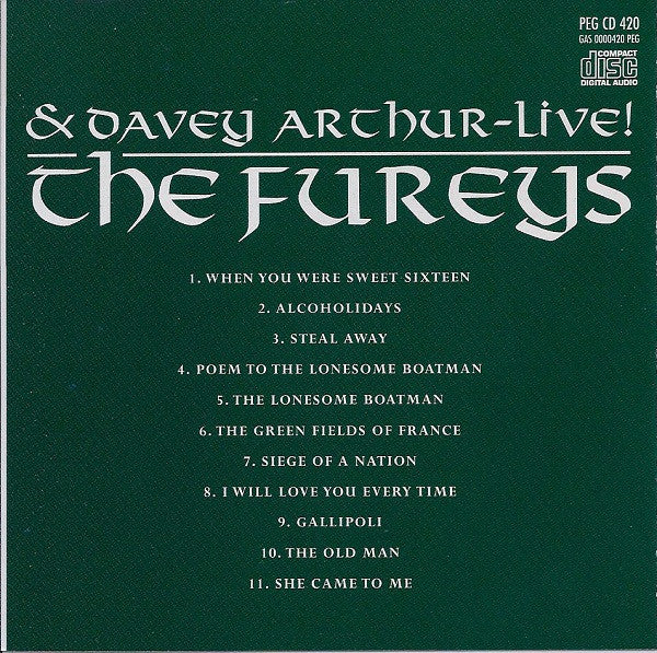 The Fureys & Davey Arthur : Live! (CD, Comp)