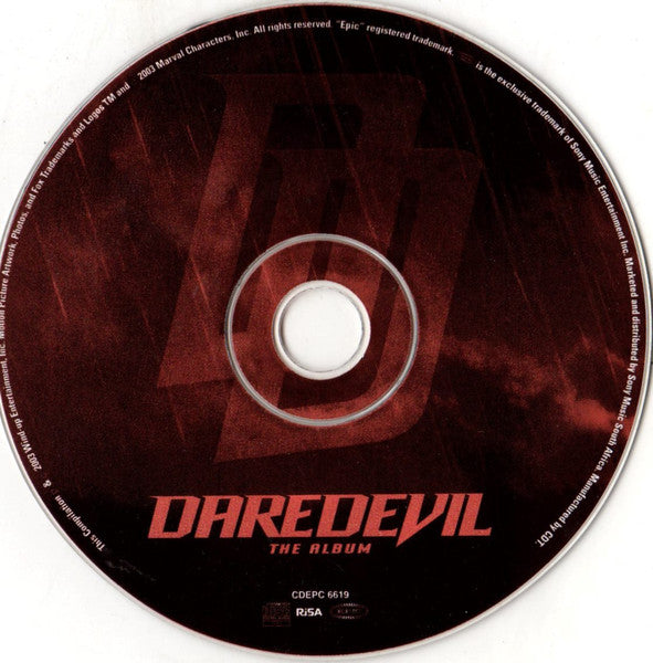 Various : DareDevil: The Album (CD, Comp)