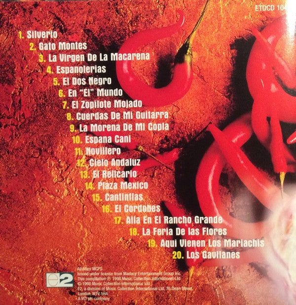 Unknown Artist : Los Mejores Mariachis De Mexico - The Hottest Mariachi's In Mexico (CD, Album)
