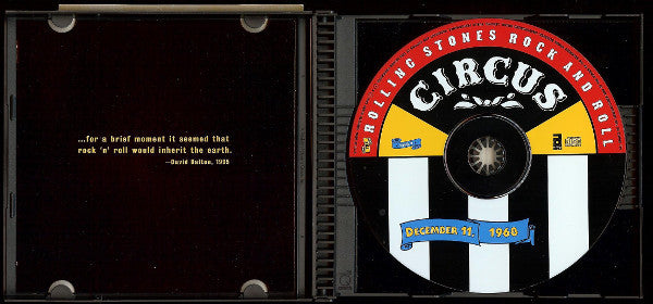 The Rolling Stones : The Rolling Stones Rock And Roll Circus (CD, Album, Dis)