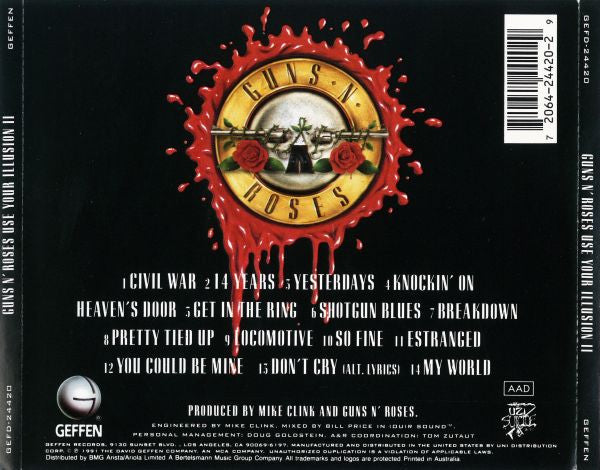 Guns N' Roses : Use Your Illusion II (CD, Album)