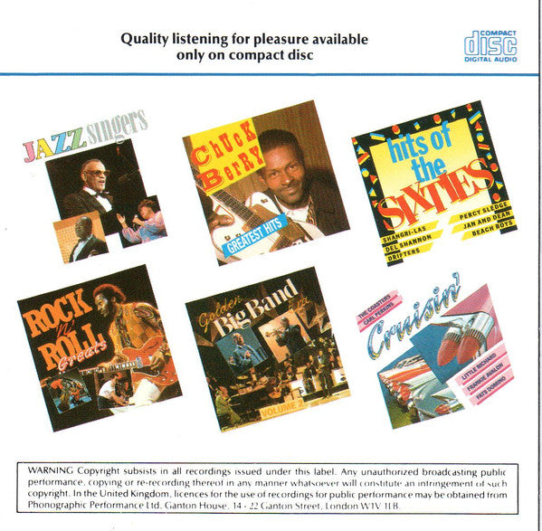 Various : The Best Of Jazz (CD, Comp)