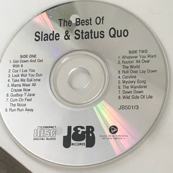 Slade / Status Quo : The Very Best Of Slade & Status Quo (CD, Album, Comp)