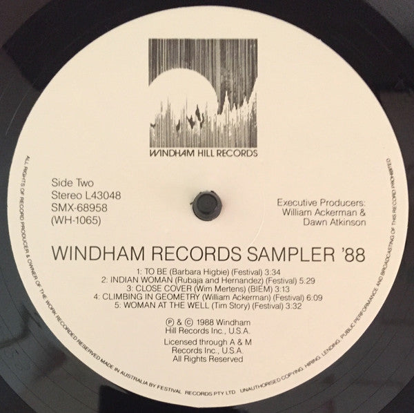 Various : Windham Hill Records Sampler '88 (LP, Smplr)
