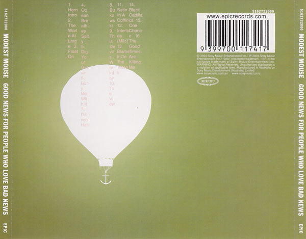 Modest Mouse : Good News For People Who Love Bad News (CD, Album)