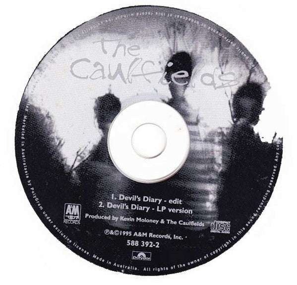 The Caulfields : Devil's Diary (CD, Single, Car)