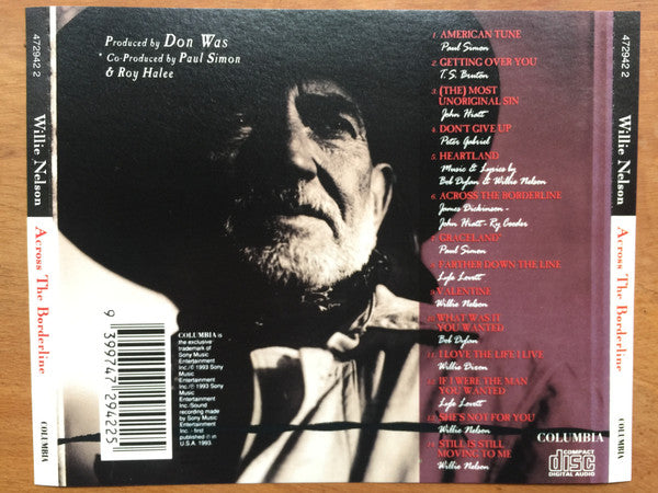 Willie Nelson : Across The Borderline (CD, Album)