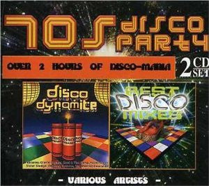 Various : 70's Disco Party: Disco Dynamite/Best Disco Mixes (2xCD, Comp)