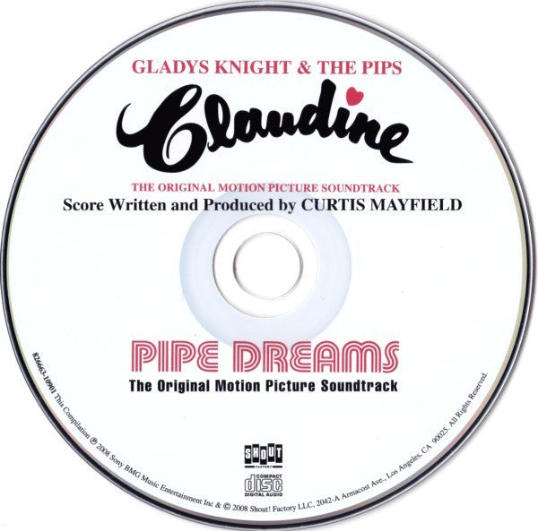 Gladys Knight And The Pips : Claudine / Pipe Dreams: Original Soundtracks (CD, Comp)