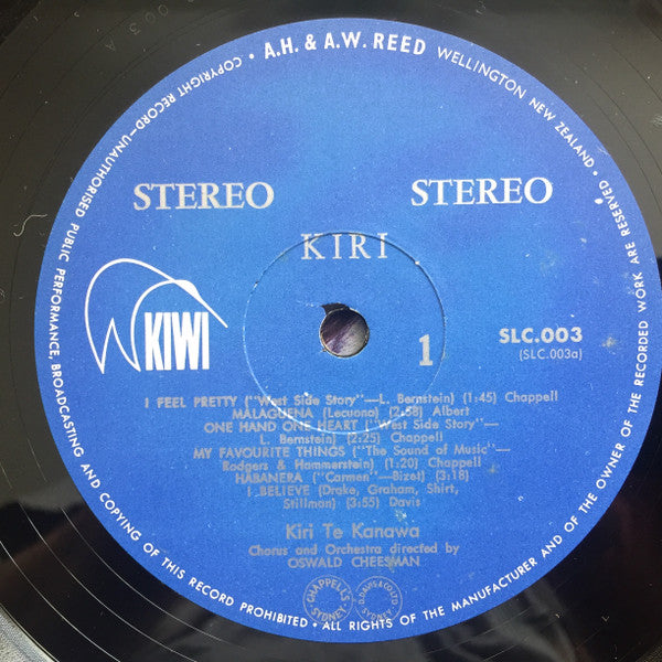 Kiri Te Kanawa : Kiri (LP, Album)
