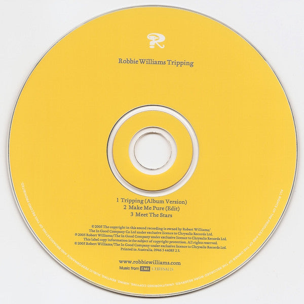 Robbie Williams : Tripping (CD, Maxi)