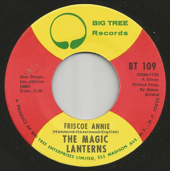 Magic Lanterns : One Night Stand / Friscoe Annie (7", Single, ARP)