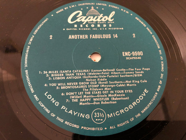 Various : Another Fabulous Fourteen (LP, Comp)