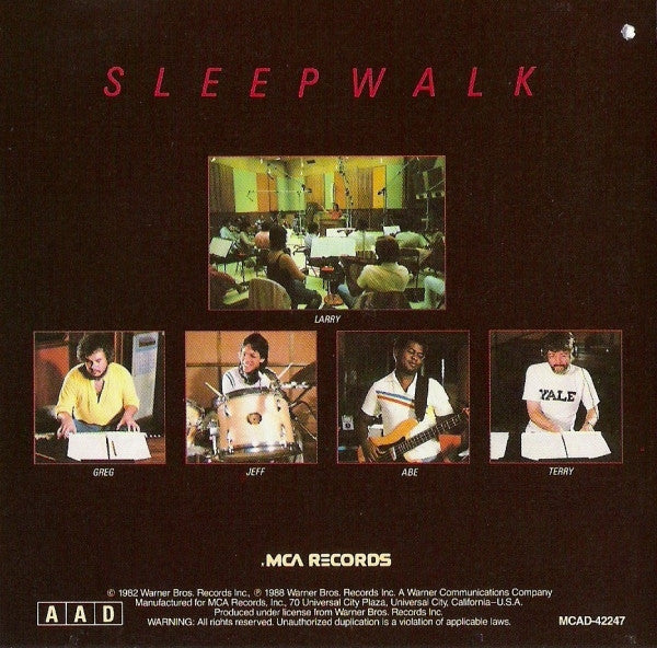 Larry Carlton : Sleepwalk (CD, Album, RE, RM)