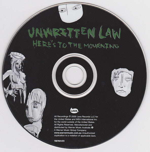 Unwritten Law : Here's To The Mourning (CD, Album)
